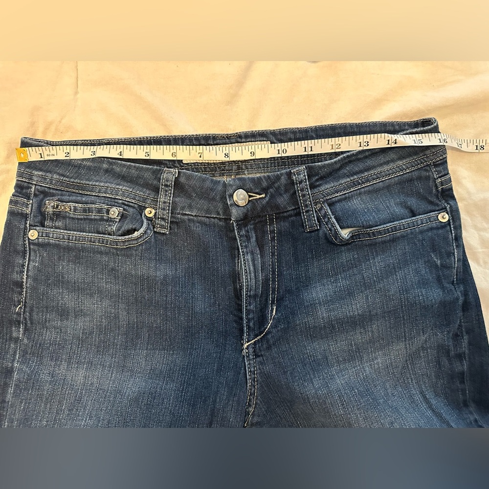 Joe's Jeans Blue Flare Wide Leg Denim - Picture 4 of 5